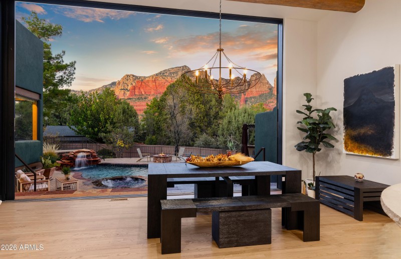 Accordian Floor to Ceiling Doors