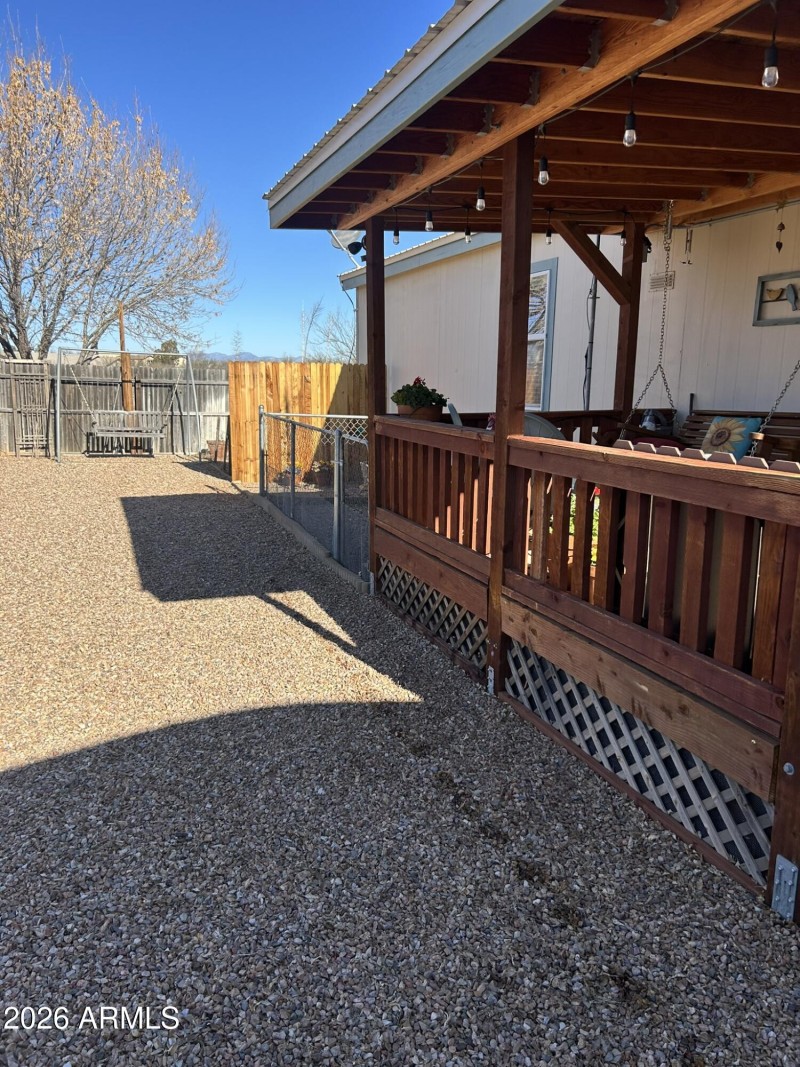 Back Porch, Dog Run, New Fencing