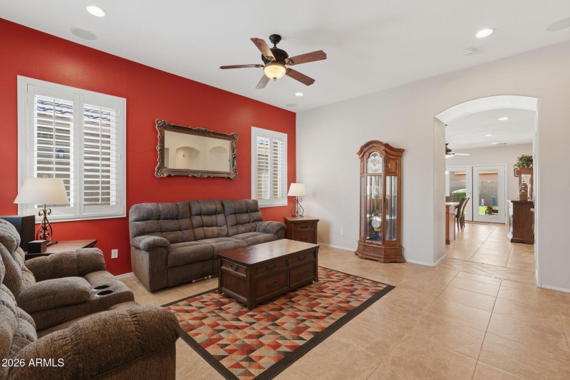 Living Room View From Foyer