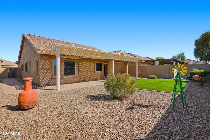 Backyard View To The East