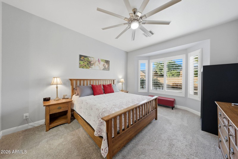 Incredible Master Bedroom Suite