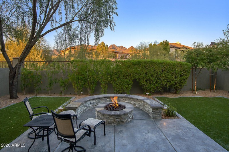 Firepit Sitting Area