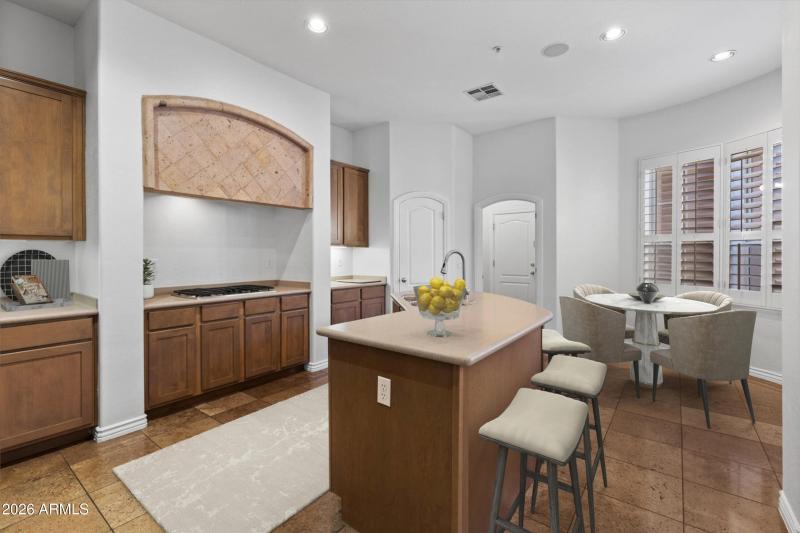 Virtual Staging of Kitchen