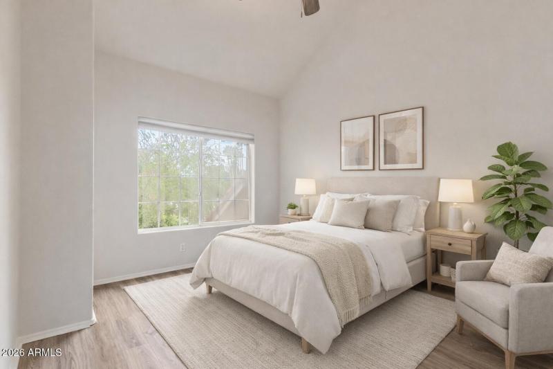 Staged 2nd Bedrm - 1633 E Lakeside Dr #6