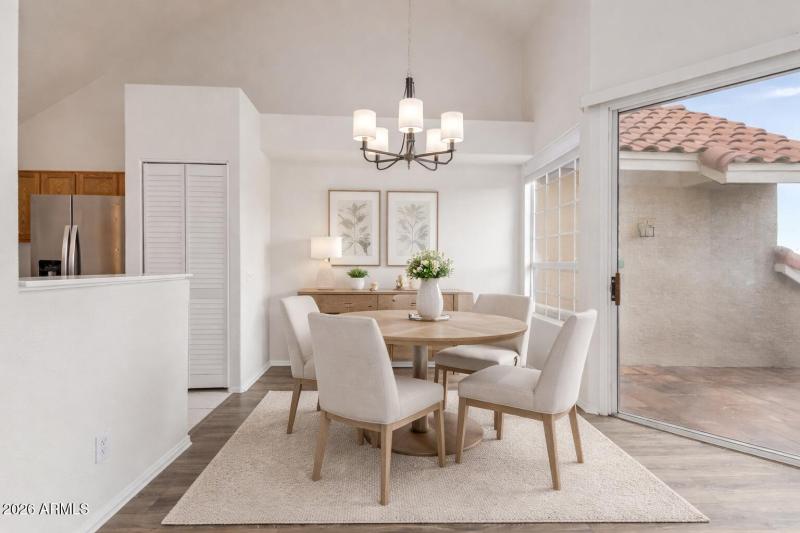 Staged Dining Area - 1633 E Lakeside Dr