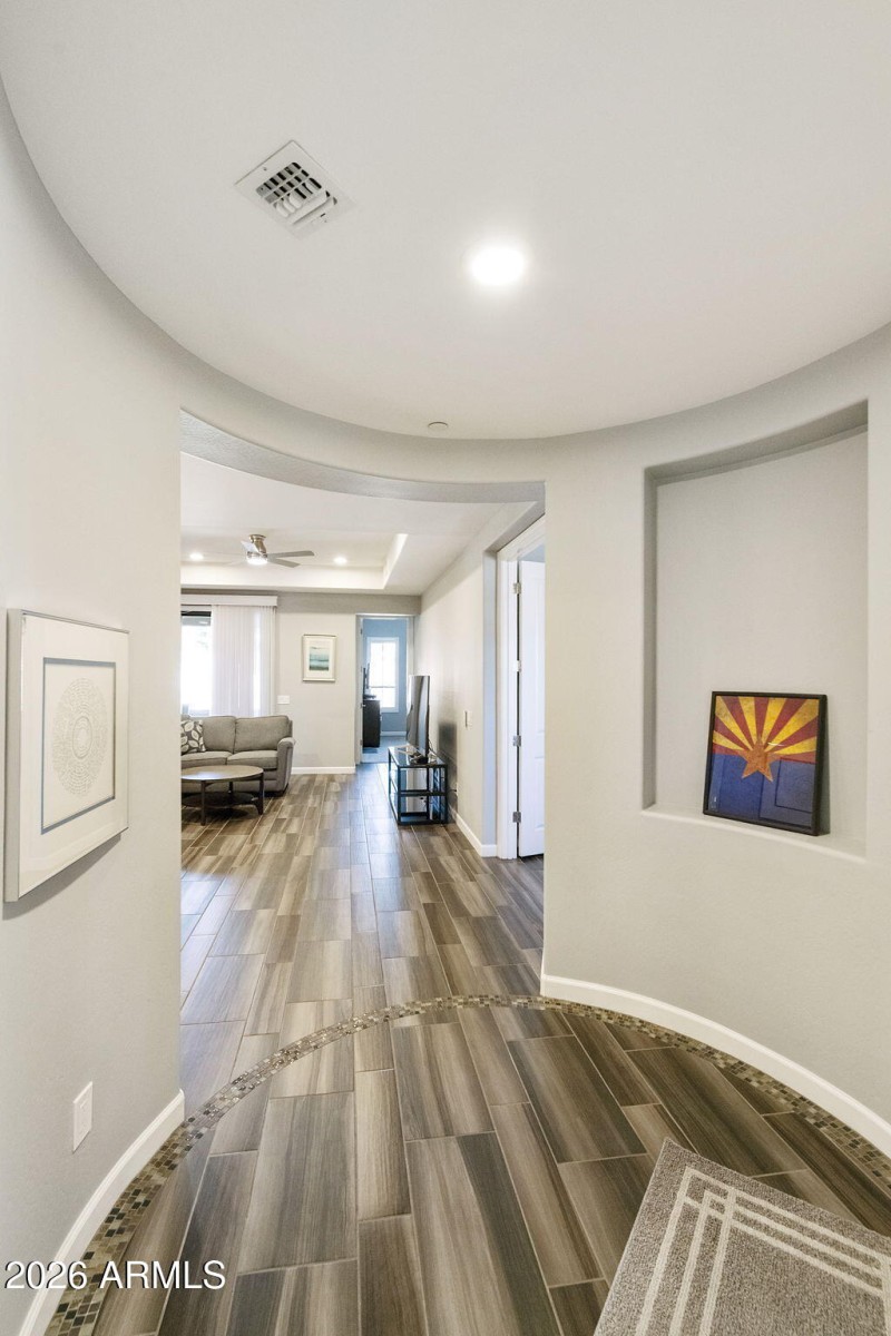 Enry view to Great Room