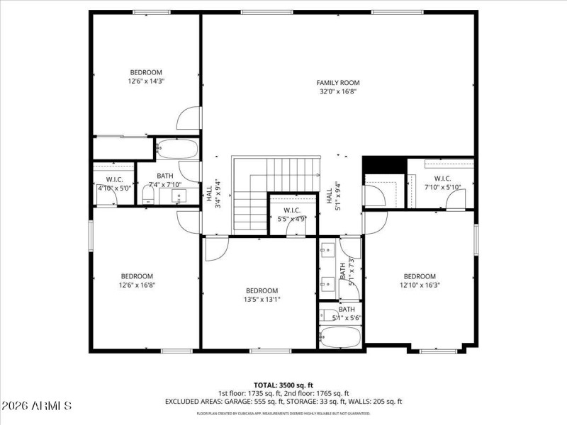 04-2D Floor Plan for 6379 West Admiral W