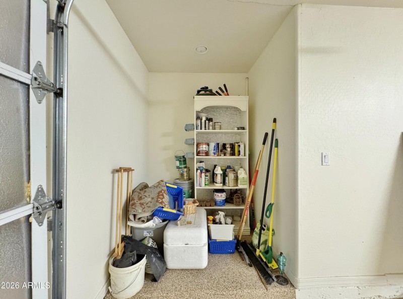 Storage in garage