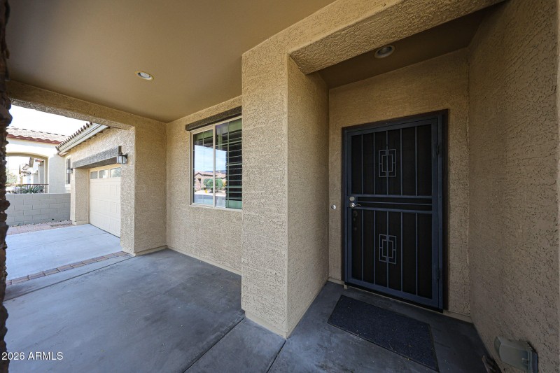 Covered Front Patio