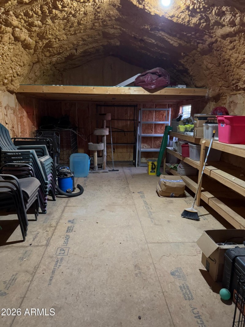 Interior Custom Shed