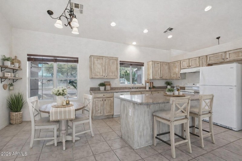 Virtually Staged Kitchen