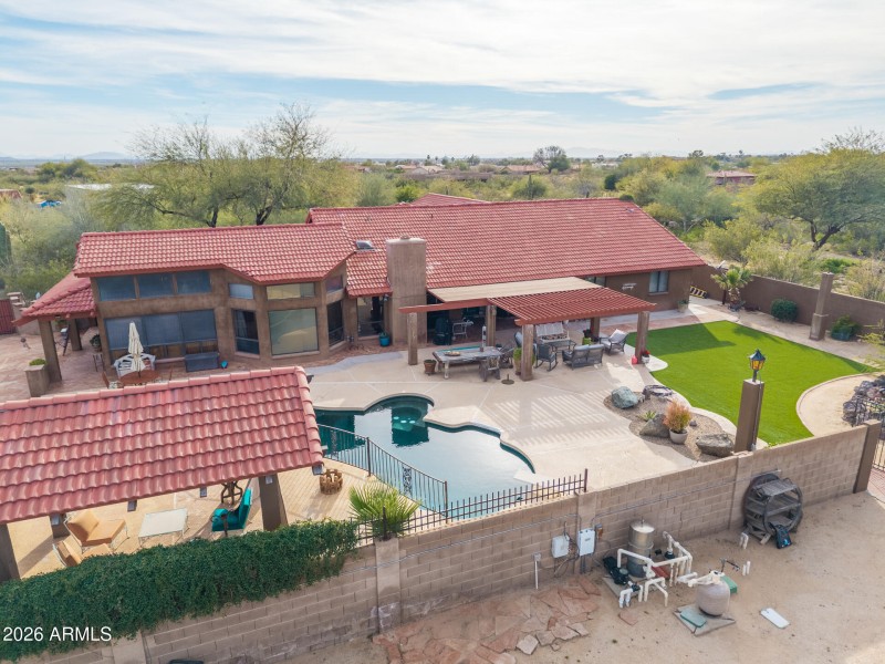 9125 N Paseo Palo Verde - UAS Back Left