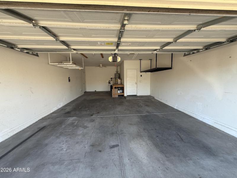 Two-Car Garage Interior