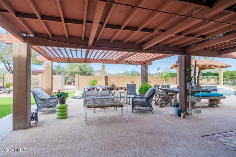 9125 N Paseo Palo Verde - Pergola View 2