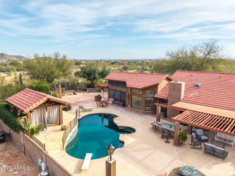 9125 N Paseo Palo Verde - UAS Back Yard