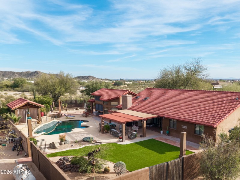 9125 N Paseo Palo Verde - UAS Back Yard