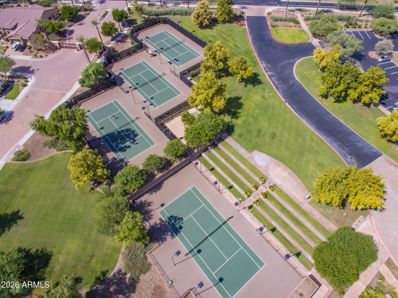 D) TENNIS COURTS