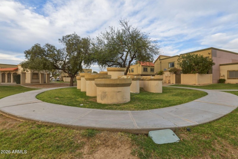 Community seating area