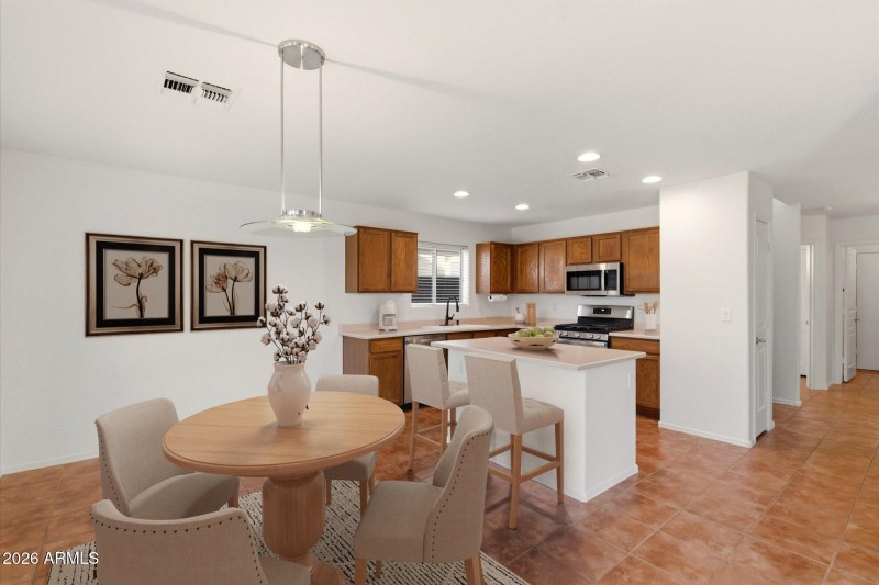 Kitchen/Dining - Virtually Staged