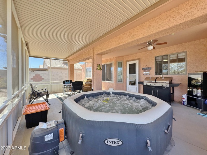 Screened in Arizona Room