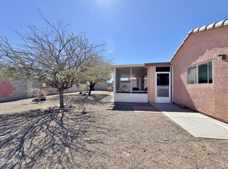 Extra patios and walk ways