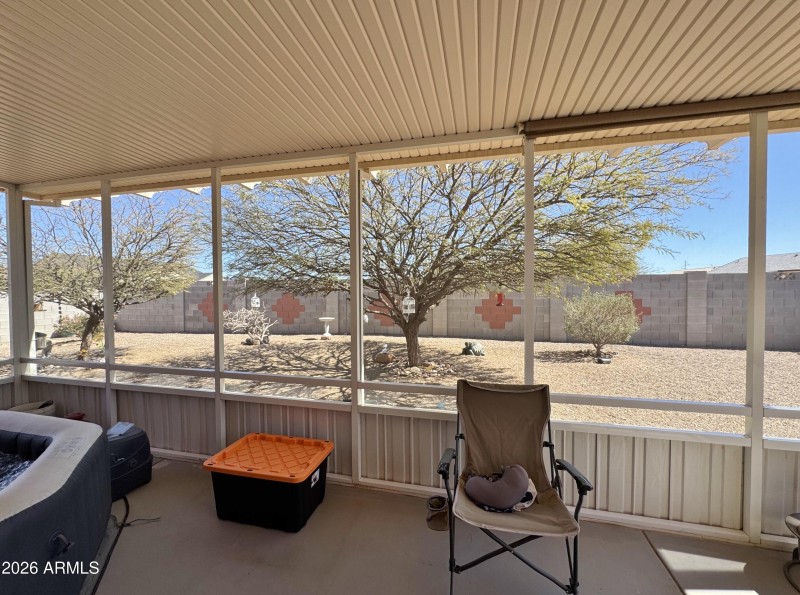 View from Arizona room