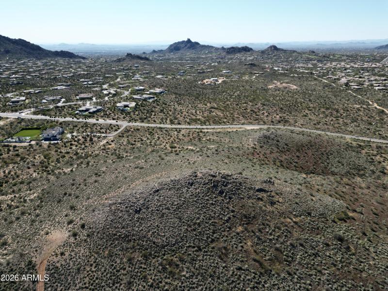 View of the Lot Looking West