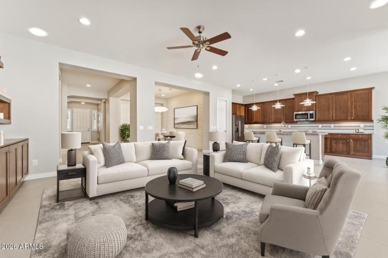 Virtual Staged - Great Room