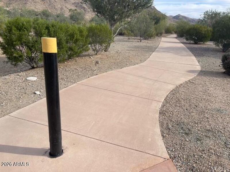 Walking paths in Community