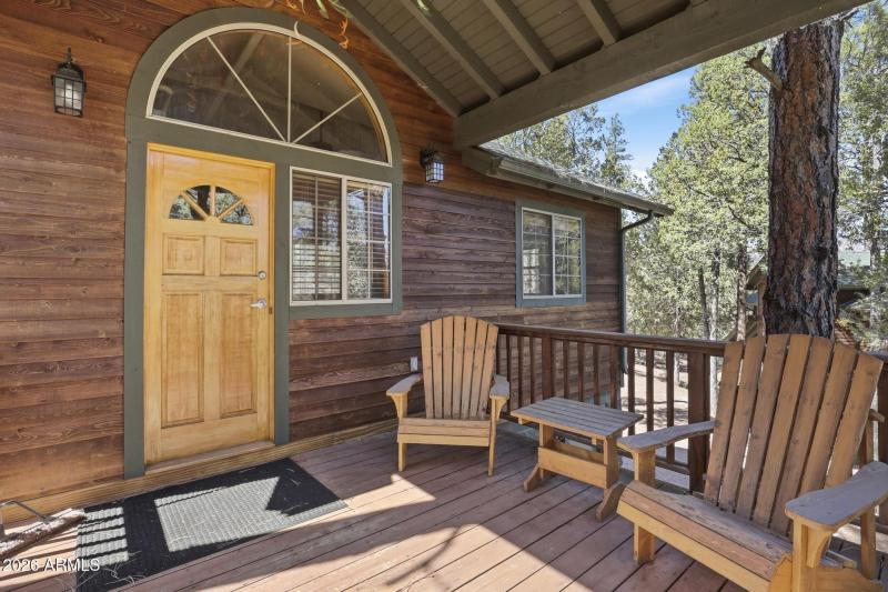 Entrance of Carriage House