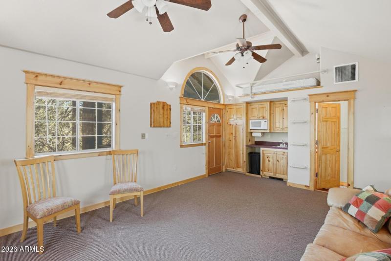 Kitchen and Bath of Carriage house