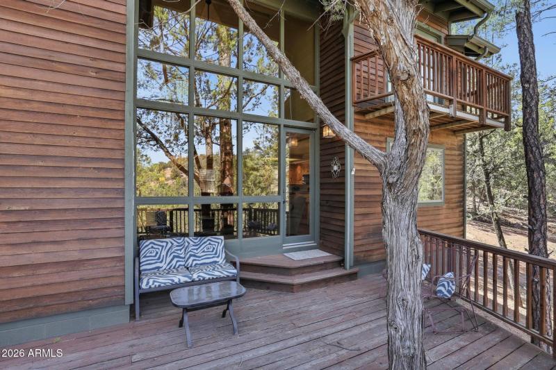 Back Patio of Main Home