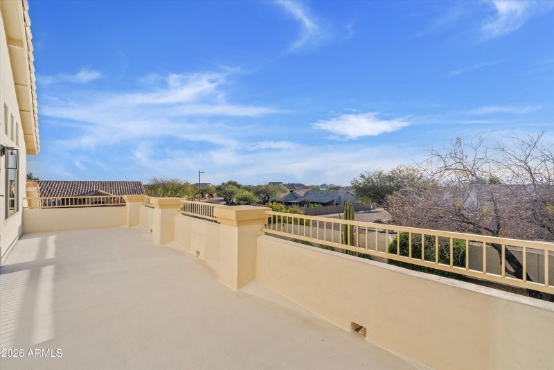 Balcony for Master Bedroom