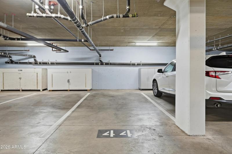 Secure Undergroun Designated Parking