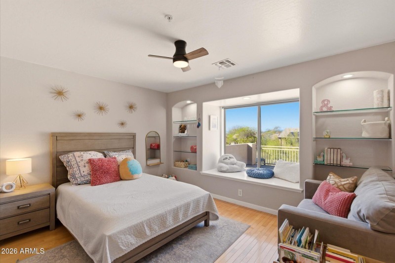 Bedroom 3 w/ walk-in closet