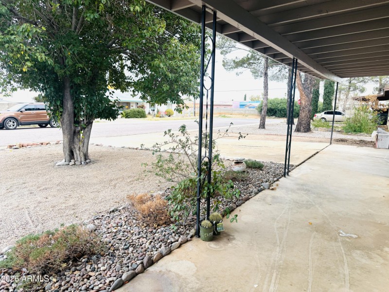 Front patio