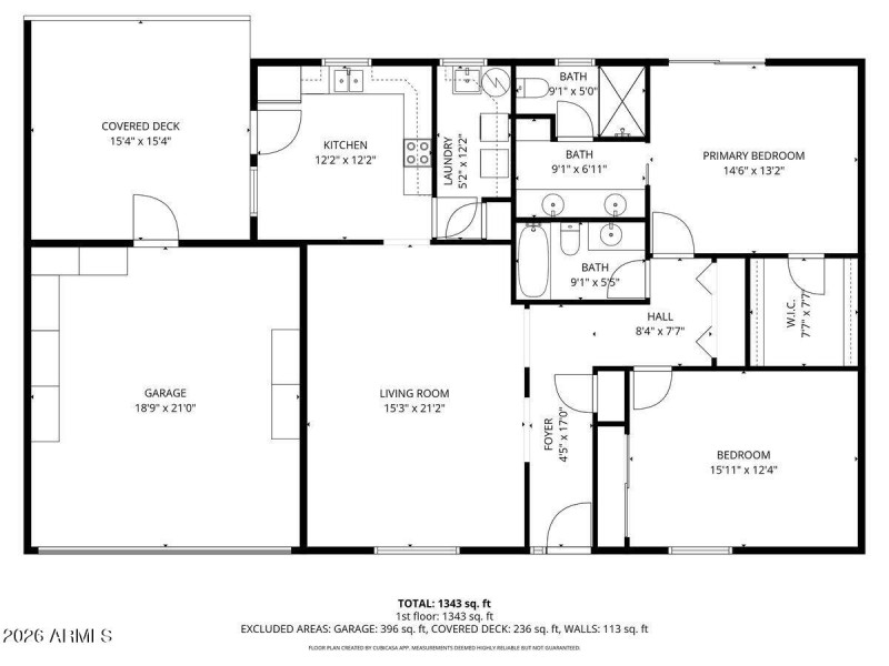 Floor Plan w Dimensions