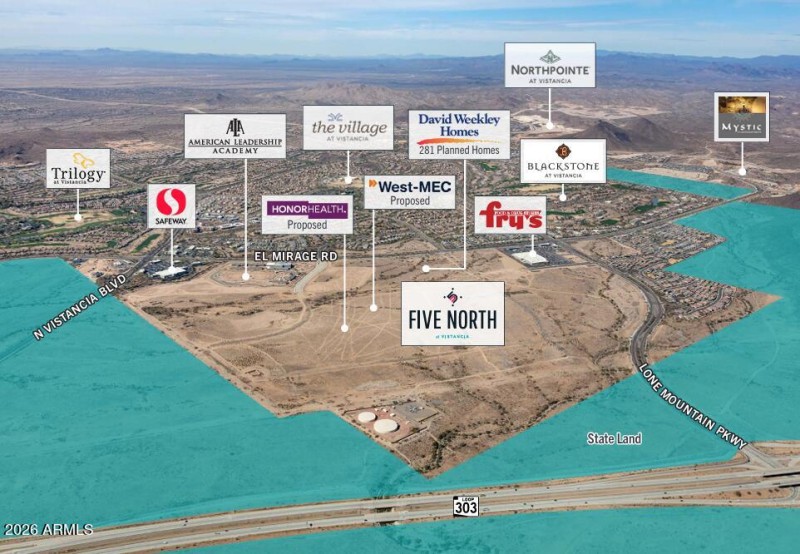 Map of Greater Vistancia