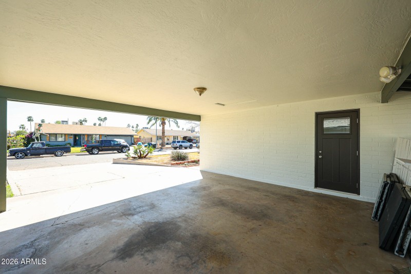 Two-car carport