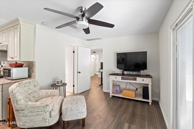 Interior recessed lighting in many areas