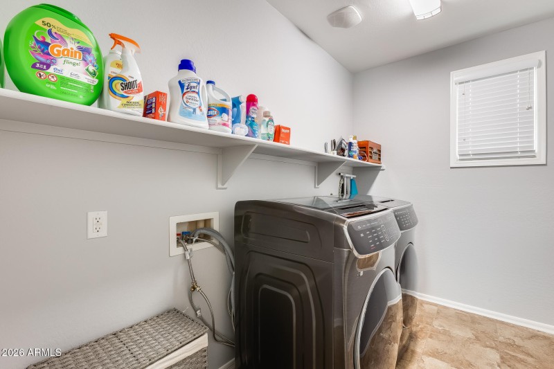 Upstairs Laundry