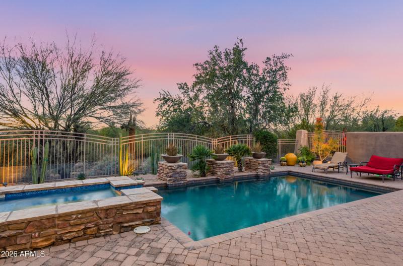 Entertainers backyard