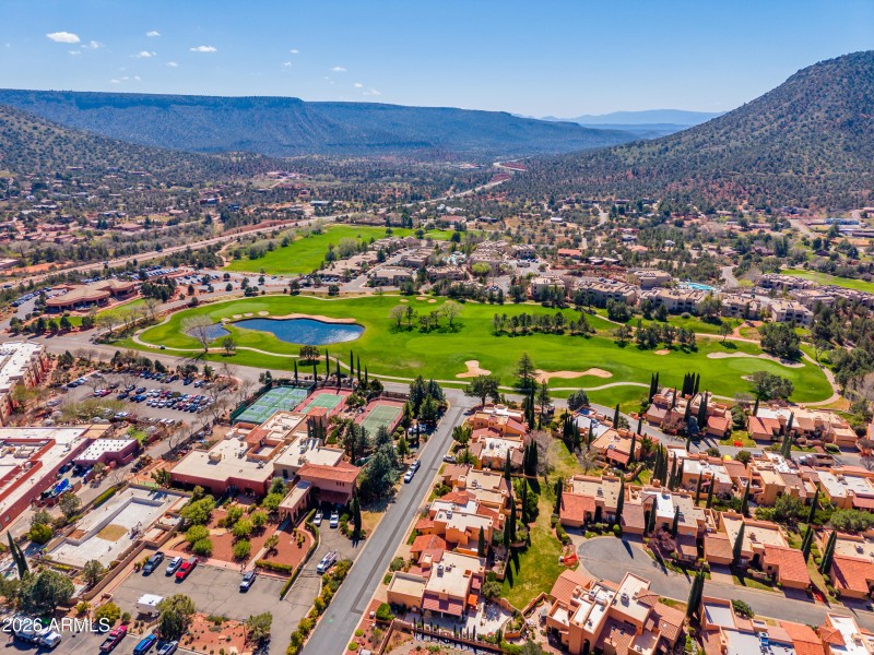 Aerial Of Sedona Golf Resort & The Ridge