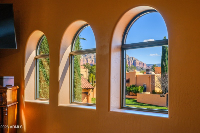 Arched Windows With Views