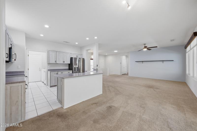 Kitchen / Dining / Living Room