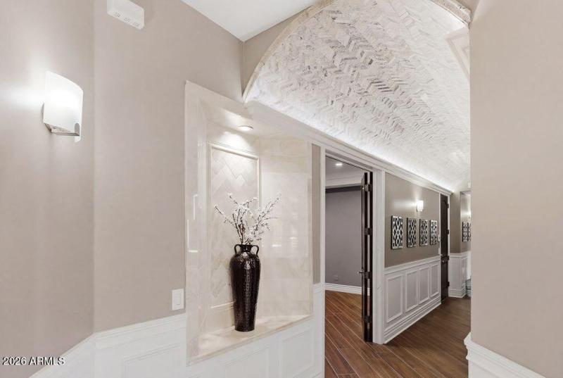 Updated custom barrel ceiling