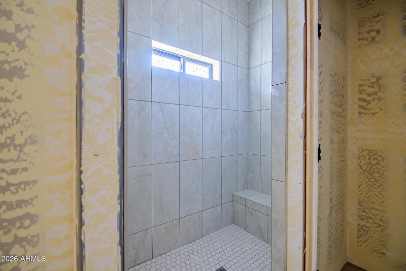 Master walk in shower