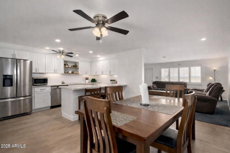 Staged Kitchen