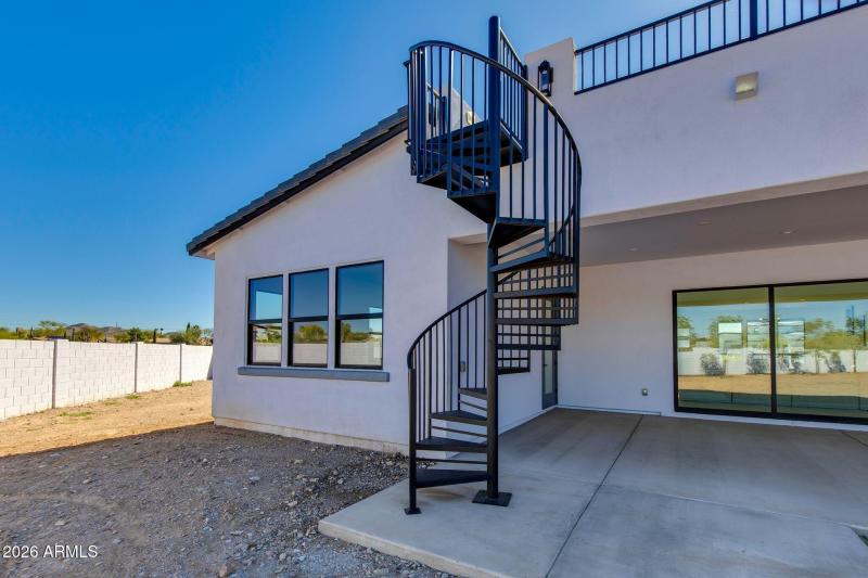 Stairs to View Deck