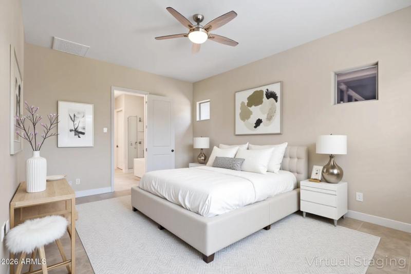 Master Bedroom - Virtual Staging